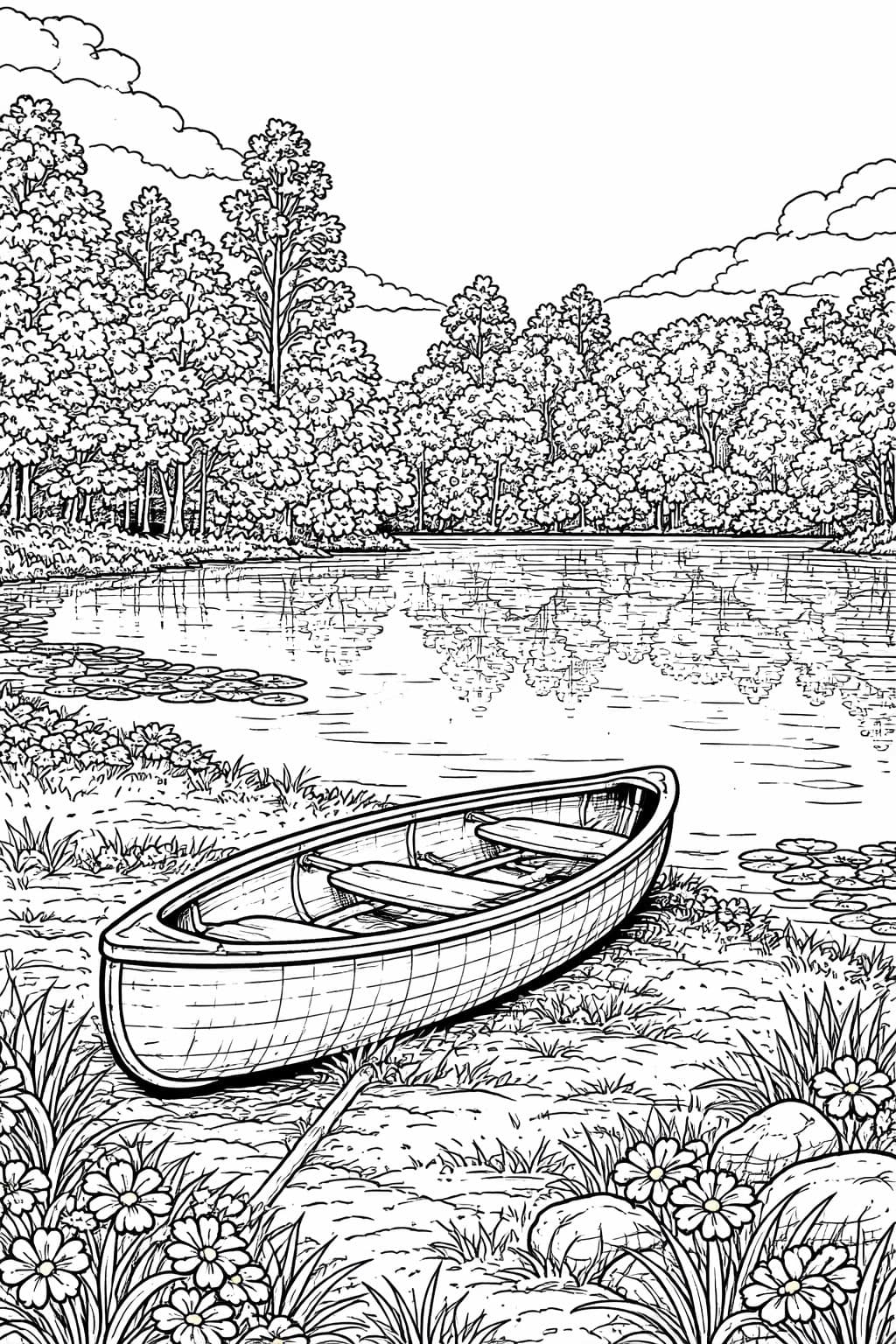 Canoe at the Shore