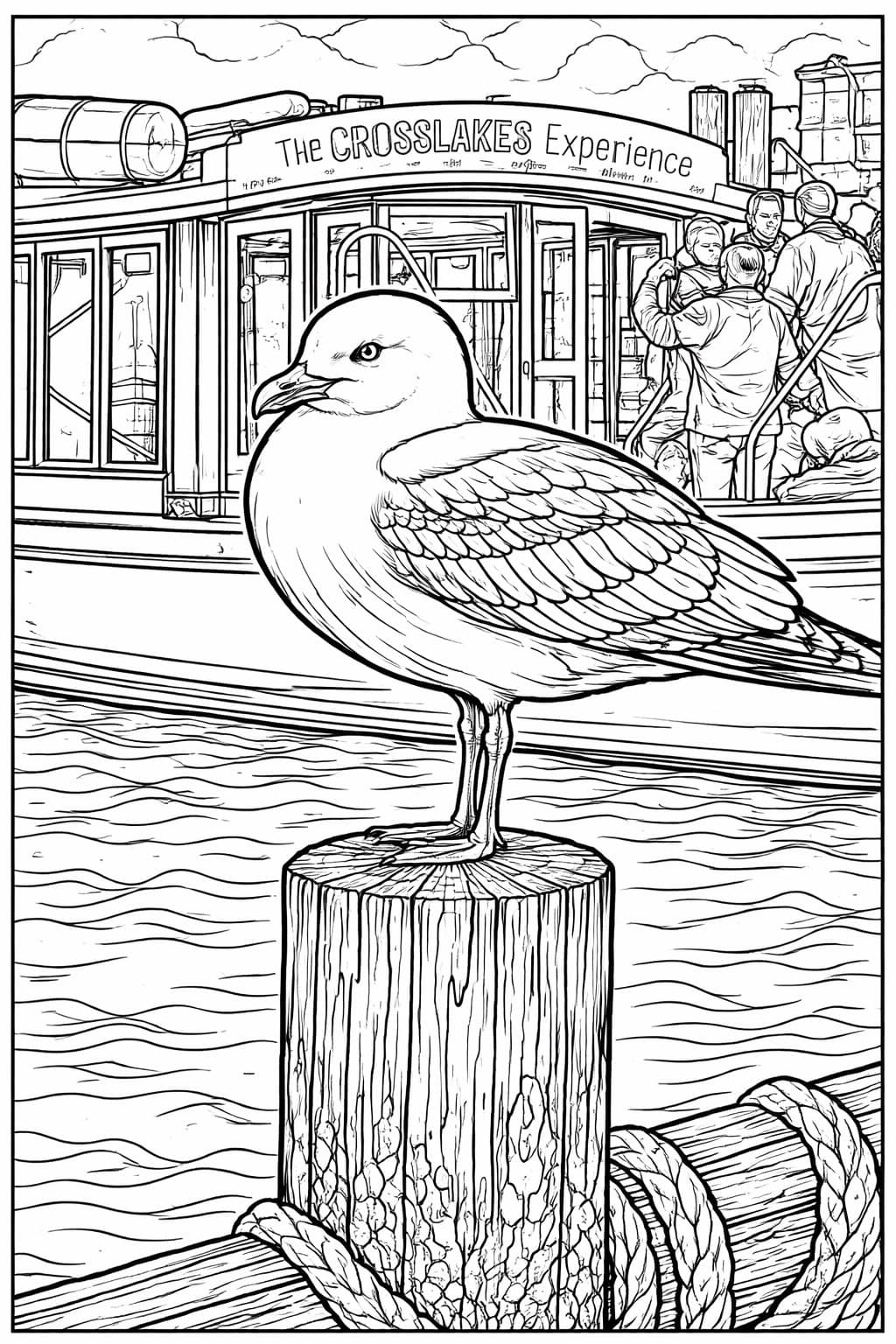 Harbor Seagull