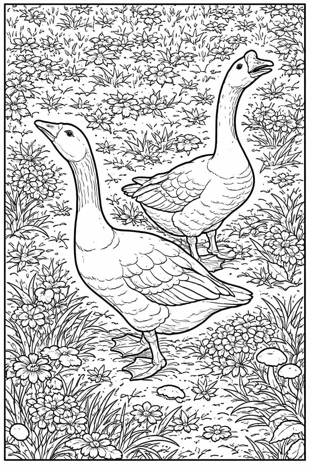 Meadow Geese