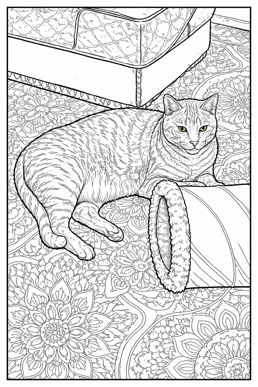 Cat on the Rug