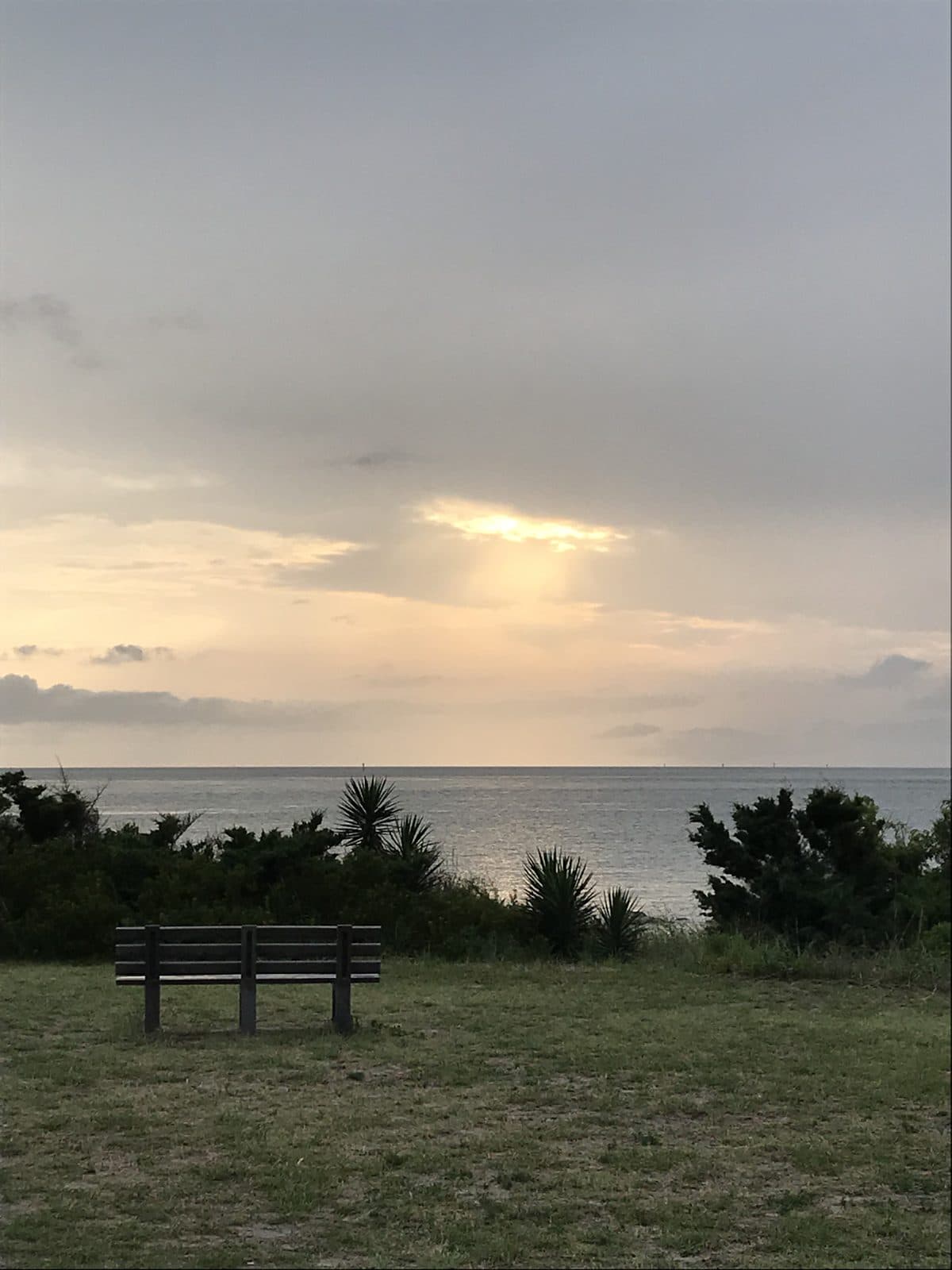 Digital Print 024. A favorite stretch of sky and shore.