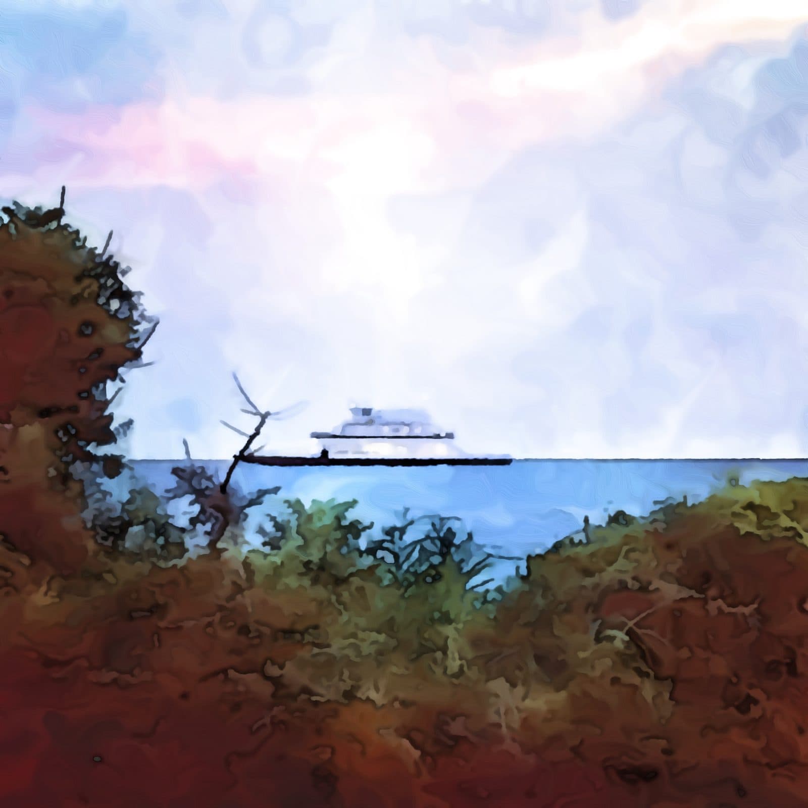 Digital Print 057. A quiet view ready for your wall.