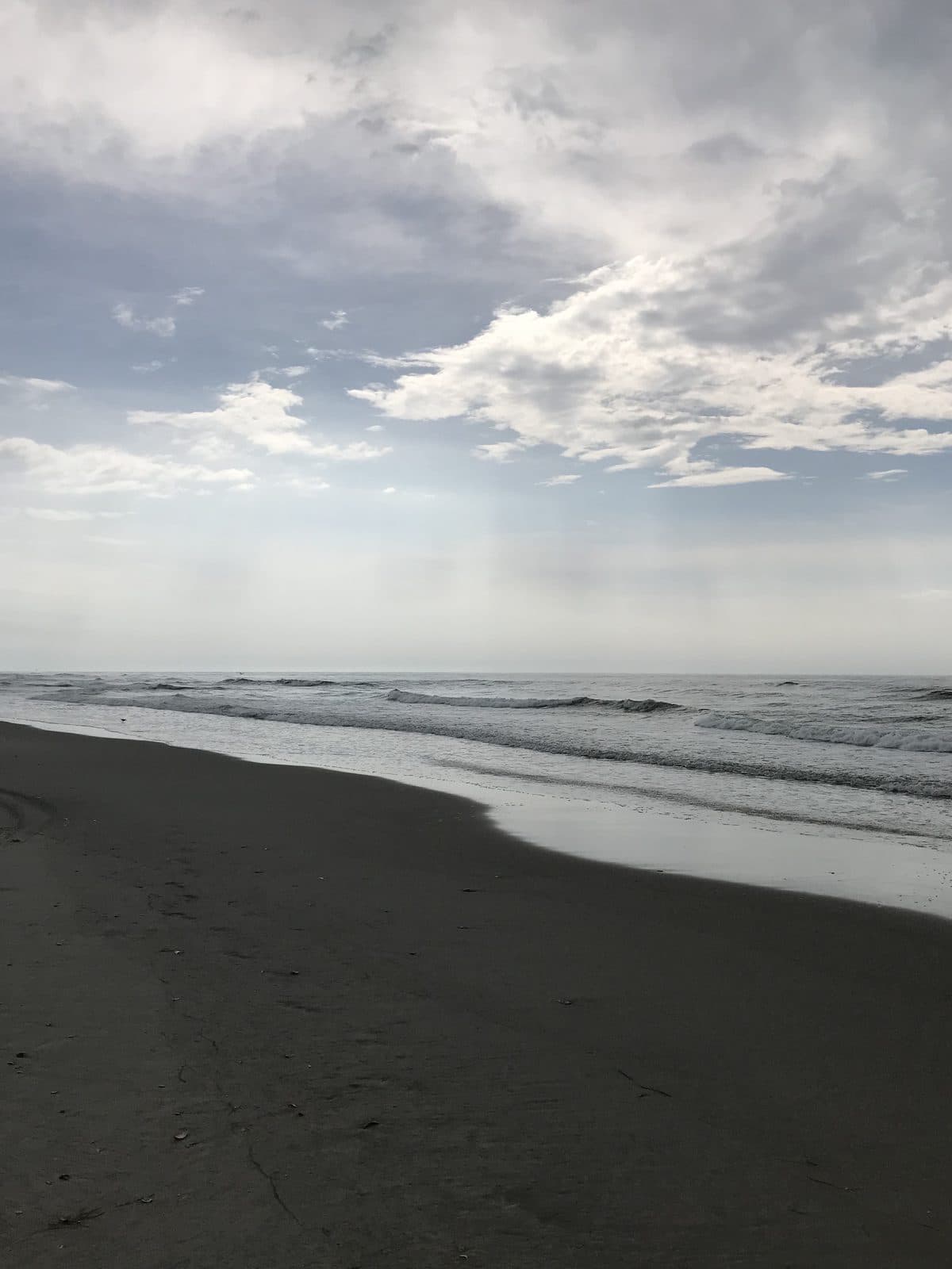 Digital Print 072. A favorite stretch of sky and shore.
