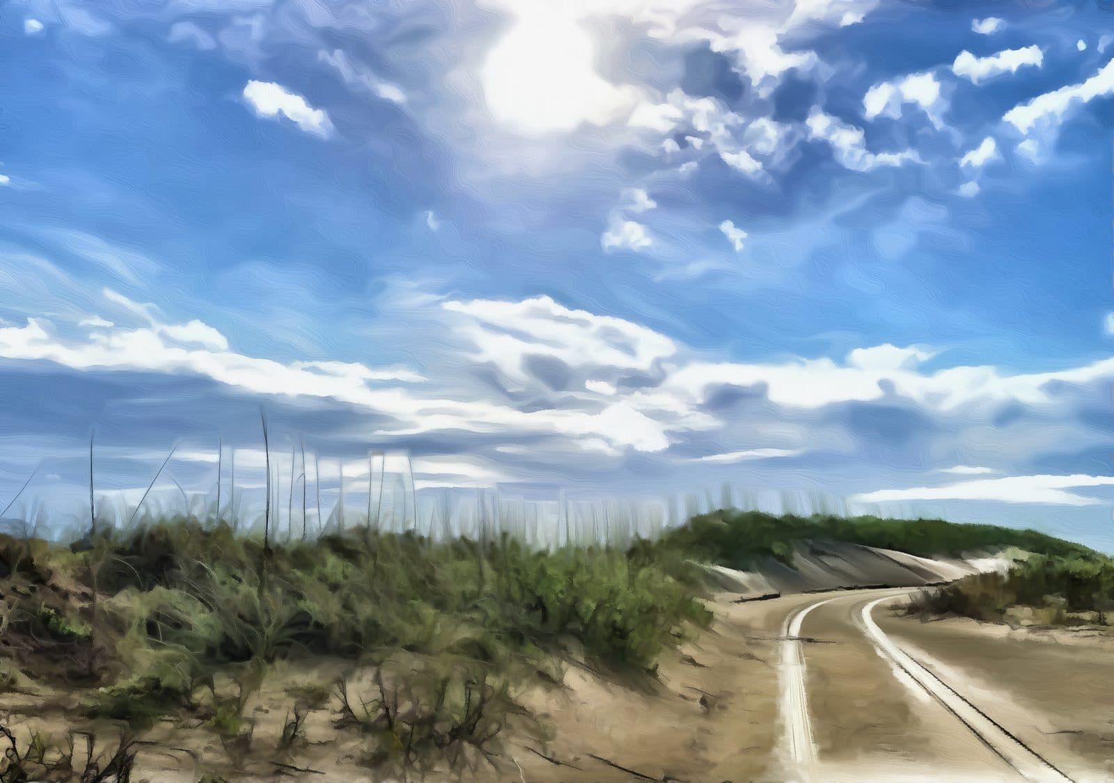 Digital Print 097. A quiet view ready for your wall.