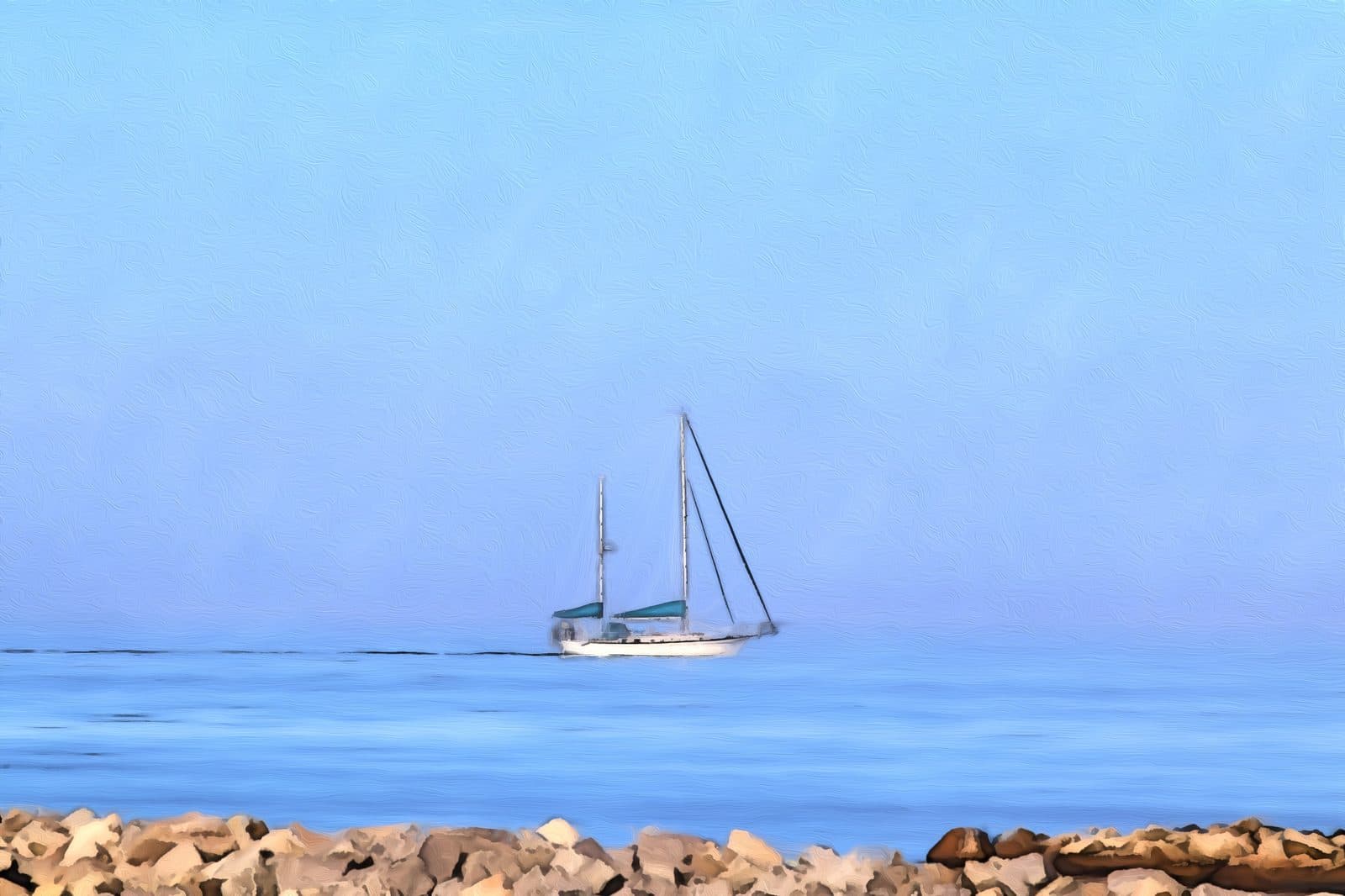 Digital Print 124. A print-ready moment by the water.
